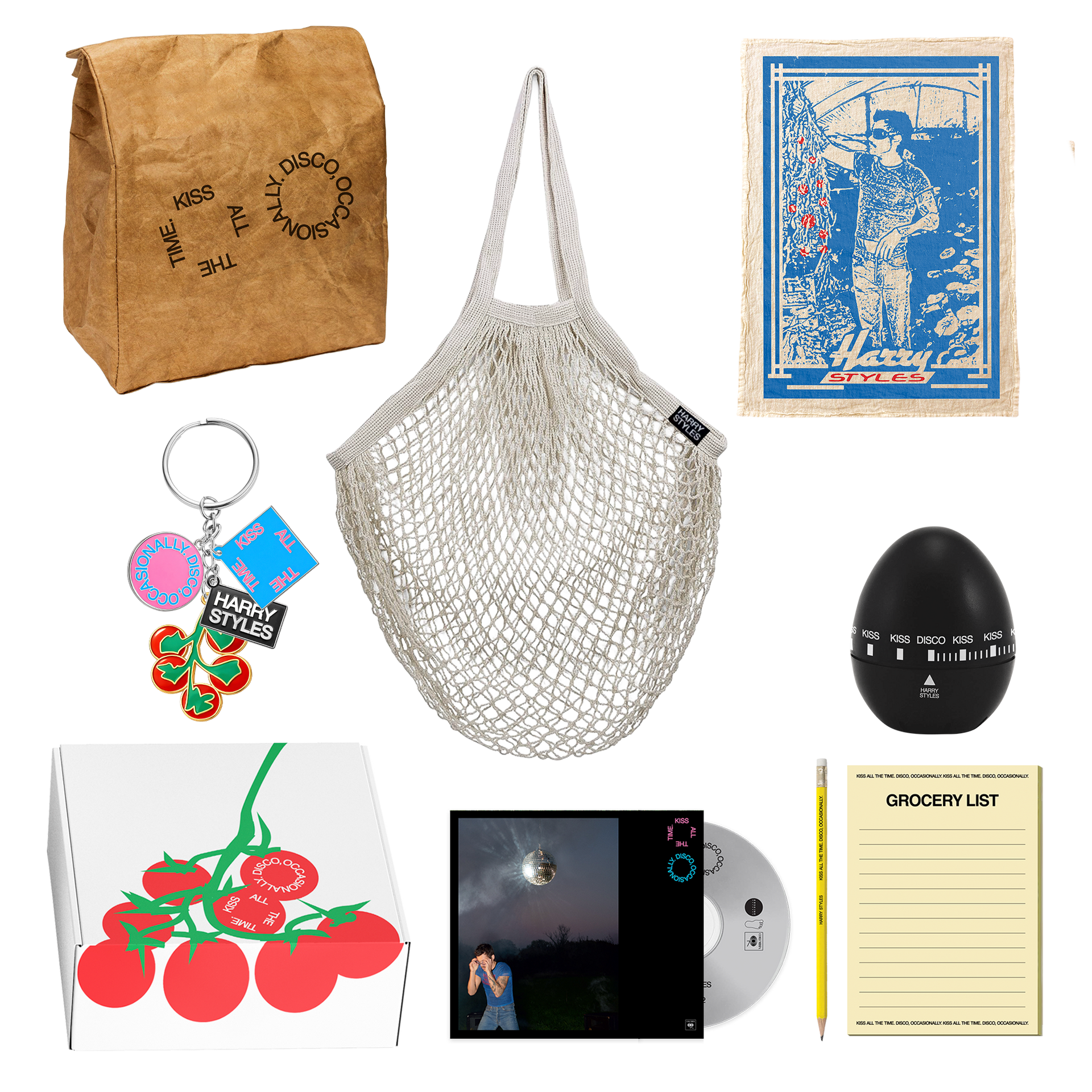 KISS ALL THE TIME. DISCO, OCCASIONALLY. – POMODORO BOX SET