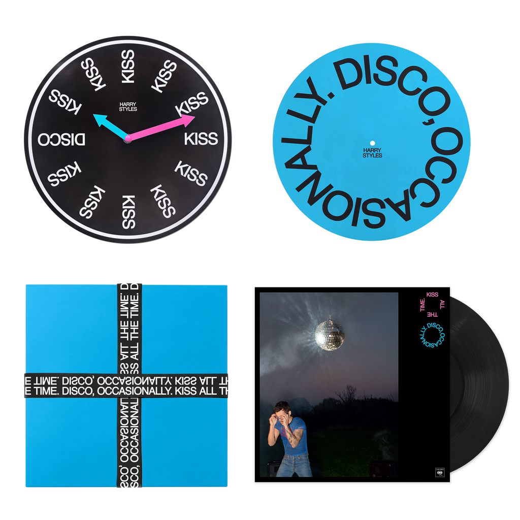 KISS ALL THE TIME. DISCO, OCCASIONALLY. – CLOCK + VINYL SLIPMAT + VINYL BOX SET