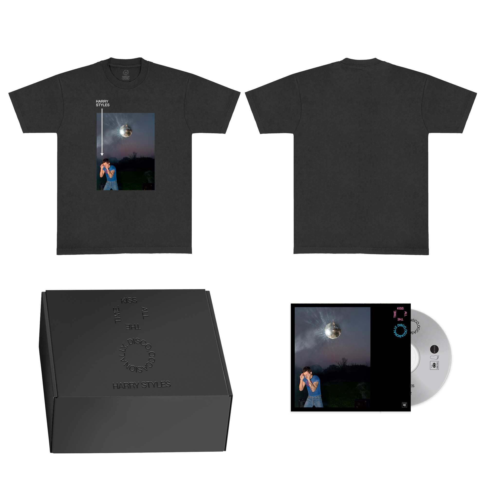 KISS ALL THE TIME. DISCO, OCCASIONALLY. – PHOTO TEE + CD BOX SET