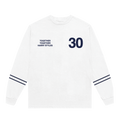 White 30 Nights LS Tee