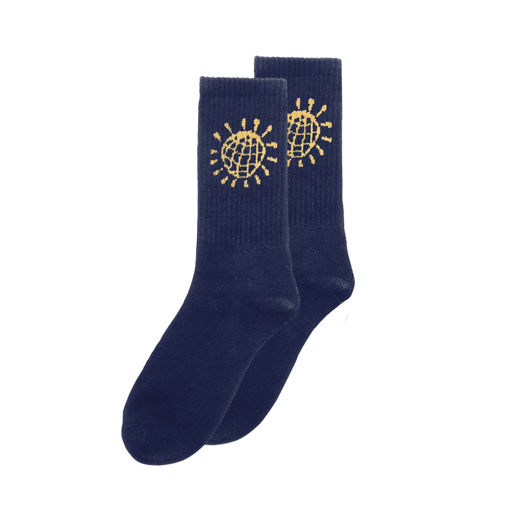KISS DISCO SOCKS BLUE