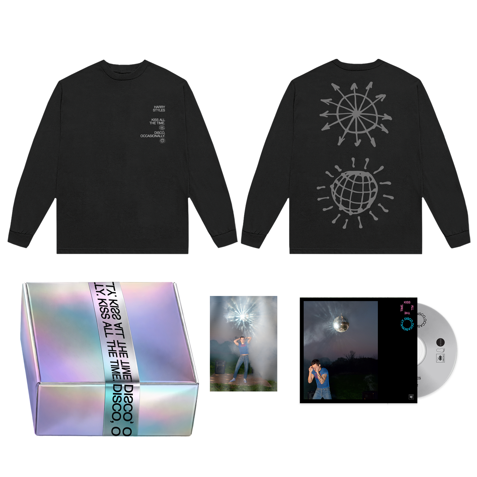 KISS ALL THE TIME. DISCO, OCCASIONALLY. – REFLECTIVE PRINT LONGSLEEVE + LENTICULAR + CD BOX SET
