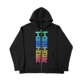 Together, Together Black Zip Hoodie