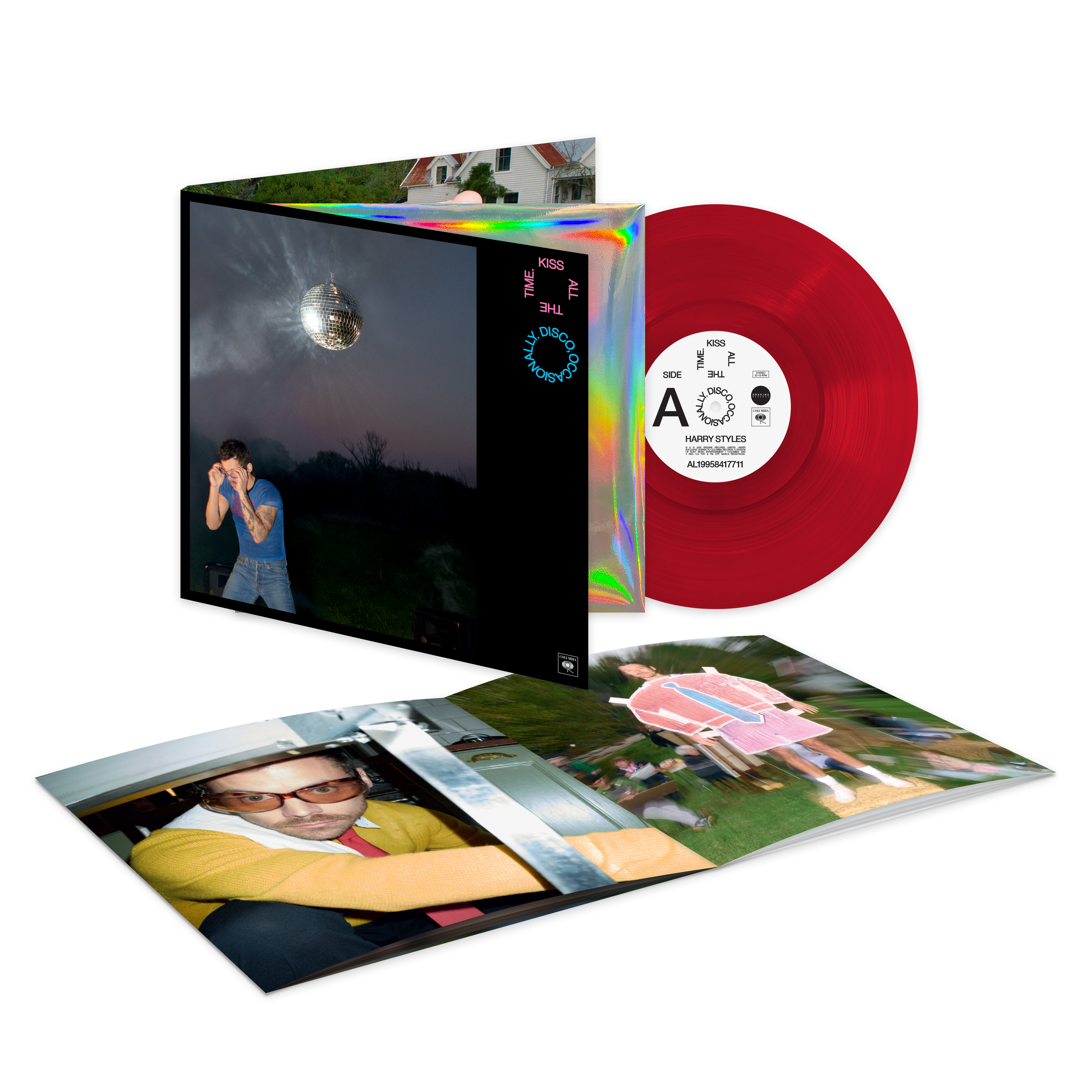 KISS ALL THE TIME. DISCO, OCCASIONALLY. – LIMITED EDITION TOMATO VINYL