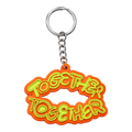 TT Rubber Keychain Orange